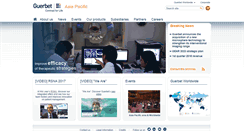 Desktop Screenshot of guerbet.com.cn
